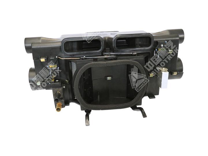 带电动风门的暖风机总成(外置水阀)(内饰件)_配件列表_智慧重汽